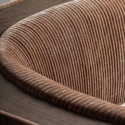 Sofá modular con brazo de tejido en marrón, 83 x 83 x 76 cm | Trevic