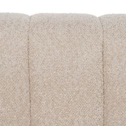 Modular sofa in beige fabric, 298 x 100 x 66 cm | Unstructured