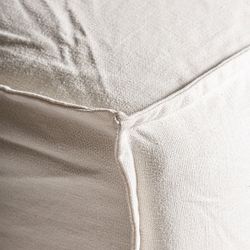 Sofá modular de tejido en blanco , 110 x 110 x 85 cm | Virolle