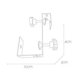 Supporto per ombrellone per riscaldatore a infrarossi Kekai
