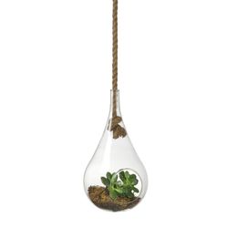 Terrarium suspendu XL, Ø20x36,5cm