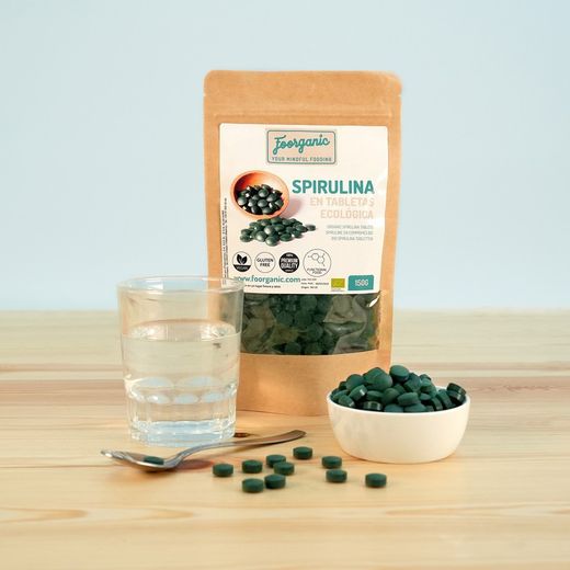 Spirulina ECO en tabletas, 150 gr
