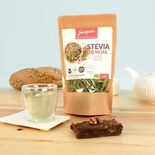 Stevia ECO in leaves, 40 gr