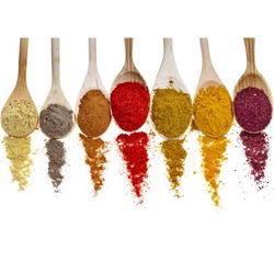 Naklejka Kitchen Spice Spoon 48 x 68 cm.