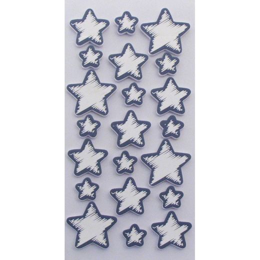 Adesivos Estrelas De Espuma