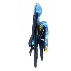 Super espreguiçadeira de 6 posições com apoio de cabeça e pés anatômicos, acolchoamento de 5 cm e estrutura de aço, 132x62x114 cm