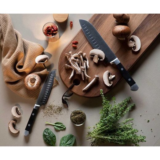 Tabla de corte de madera de acacia en natural, 38 x 16 x 2 cm | Oval