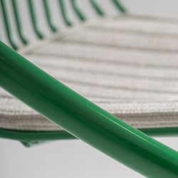Taburete alto de metal en verde, 48 x 53 x 97 cm | Brienz
