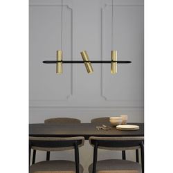 Hög pall i metall och grå/svart tyg, 44 x 46 x 94 cm