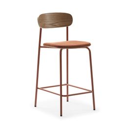 High stool in tile fabric, 42 x 48 x 94.5 cm | Adriana