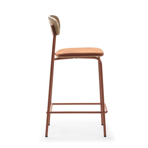 High stool in tile fabric, 42 x 48 x 94.5 cm | Adriana