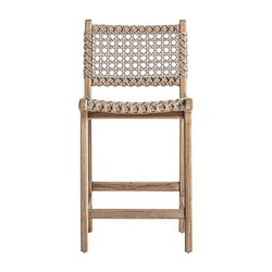 Beardon teakpall i natur, 46 x 59 x 96 cm