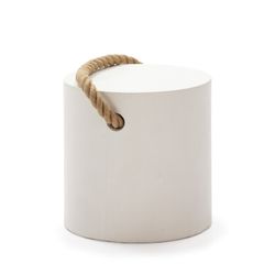 Stool with handle, 40x40x40 cm