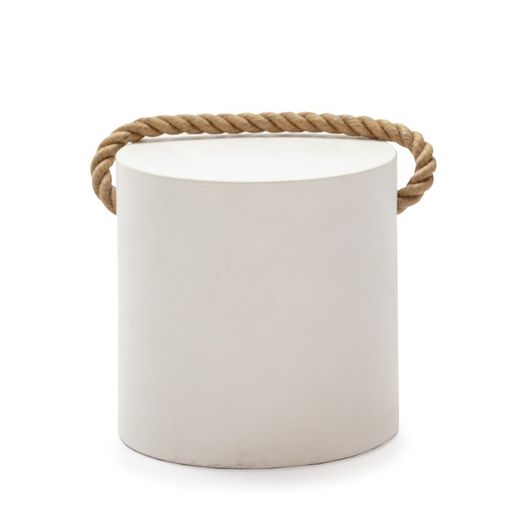 Stool with handle, 40x40x40 cm