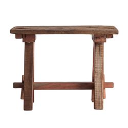 Tabou Mango Wood Stool, 60x32x45cm
