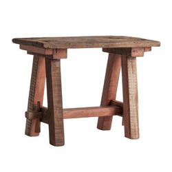 Tabou Mango Wood Stool, 60x32x45cm