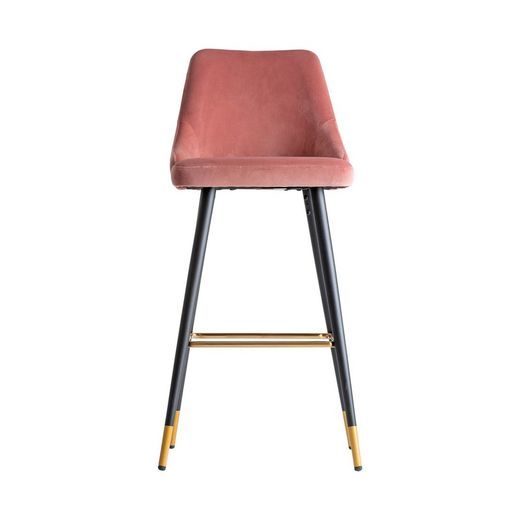 Carpi Pink Velvet Pall, 50x56x110cm