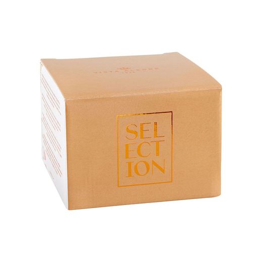 Tasse en porcelaine Café Selection blanc et or, 6 x 6 x 5,1 cm | terrasse