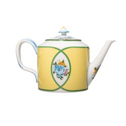 Théière en porcelaine multicolore, 25,1 x 13,1 x 15,8 cm | Hérança