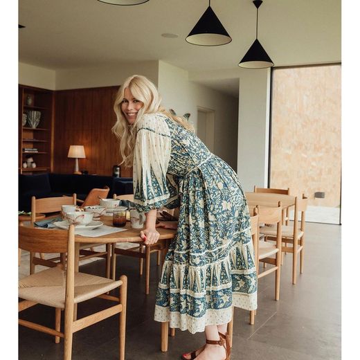 Πήλινη κούπα σε μπεζ και πολύχρωμη, 12,6 x 9,5 x 10 cm | Συννεφιασμένες πεταλούδες