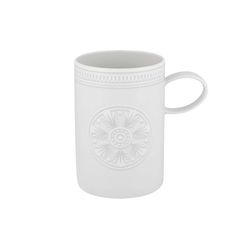 Mug en porcelaine Ornement, 12,2x9x11,1 cm