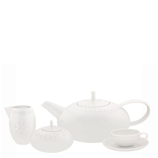 Mug en porcelaine Ornement, 12,2x9x11,1 cm