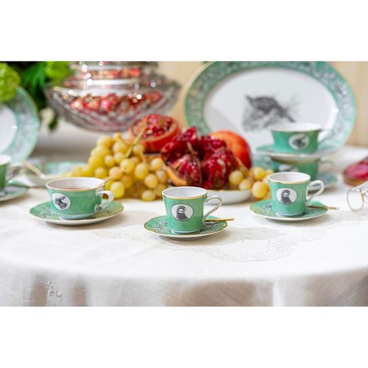 Filiżanka do herbaty w / pl. Porcelana Casa de Alba, 16x16x5,6 cm