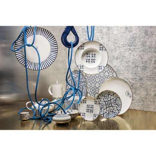 Transatlântica suppeskål i porcelæn, Ø14x6,4 cm