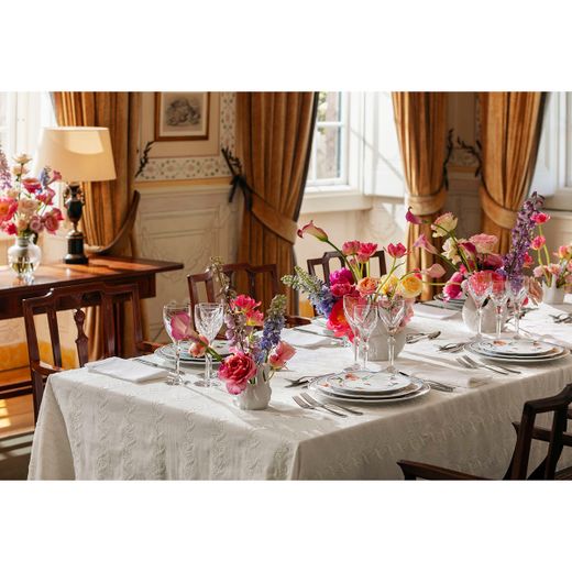 Ensemble de 3 assiettes en porcelaine multicolores | Bridgerton