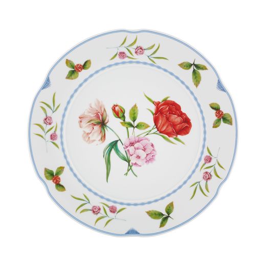 Ensemble de 3 assiettes en porcelaine multicolores | Bridgerton