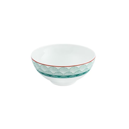 Bol à céréales en porcelaine multicolore, 16,2 x 16,2 x 7,4 cm | Lotus