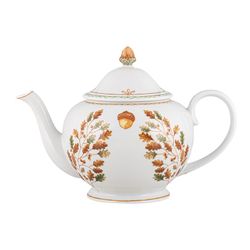 White porcelain teapot, 26.3 x 15.8 x 18 cm | Gudrum