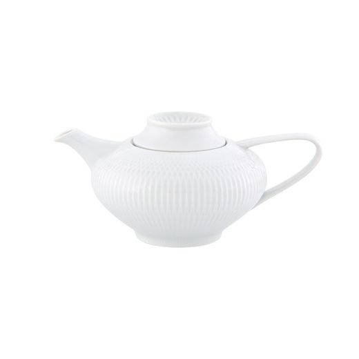 Tetera S de porcelana en Blanco, 19,8 x 13 x 9,1 cm | Utopia