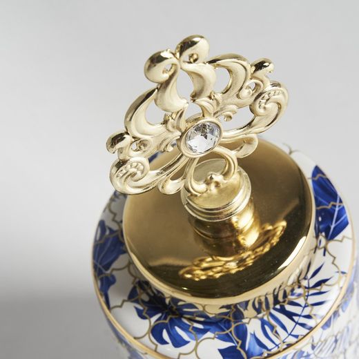 Ceramic Tibor Bear in natural, 16 x 16 x 40 cm