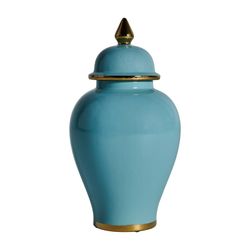 Ceramic Tibor Rif in natural, 18 x 18 x 34 cm
