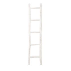 Διακοσμητική Σκάλα Pickled White Bamboo, 40x200 cm