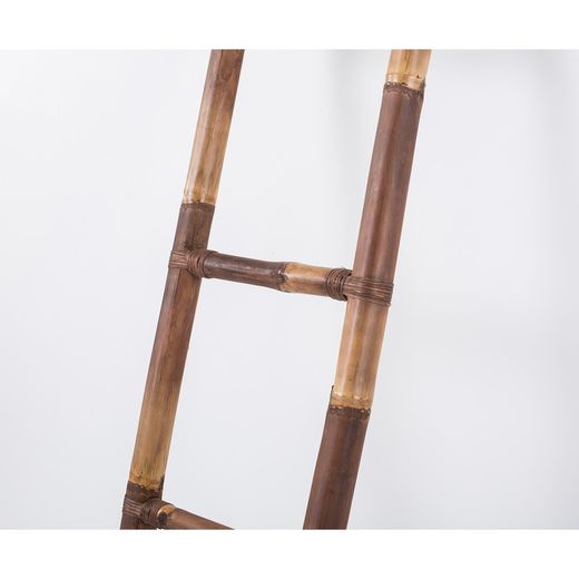 Brun Bambus dekorativ stige, 40x200 cm