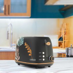 Tostadora con diseño de hojas, 29,2 x 18 x 19 cm | Kaito