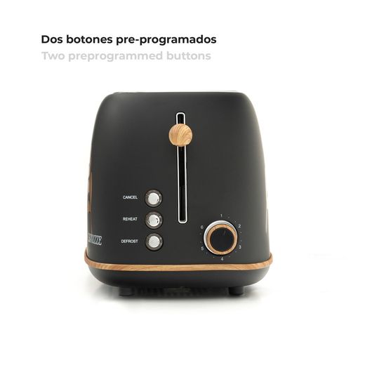 Tostadora con diseño de hojas, 29,2 x 18 x 19 cm | Kaito