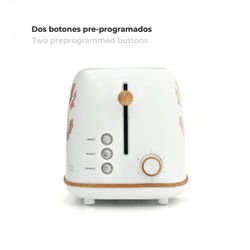 Pack of household appliances: 1 toaster and 1 white kettle