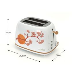 Toster w stylu japońskim, 29,2 x 18 x 19 cm | kaito