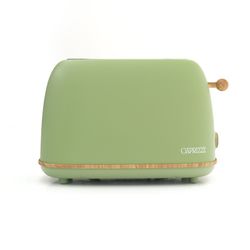 Pack of household appliances, 1 Toaster + 1 green electric kettle