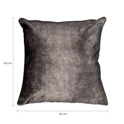 TROMSO | Graubraunes Kissen 45 x 45 cm