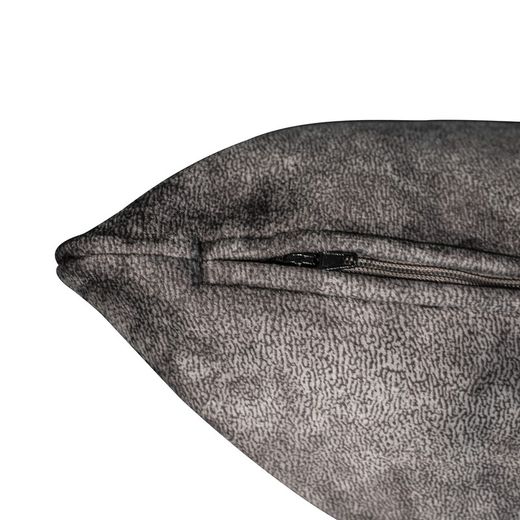 TROMSO | Graubraunes Kissen 45 x 45 cm