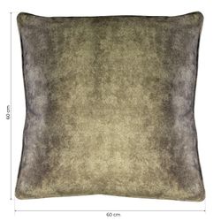 TROMSO | Housse de coussin verte 60 x 60 cm