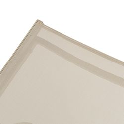 Solstol i aluminium och textil i taupe, 75 x 200 x 34 cm | bangor