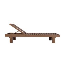 Solstol i teak i honung, 68 x 203 x 31 cm | Roxas