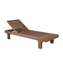 Solstol i teak i honung, 68 x 203 x 31 cm | Roxas