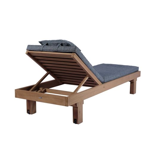 Solstol i teak i honung, 68 x 203 x 31 cm | Roxas