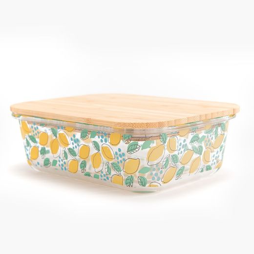 Glas-Tupperware, 19,8 x 14,6 x 8 cm